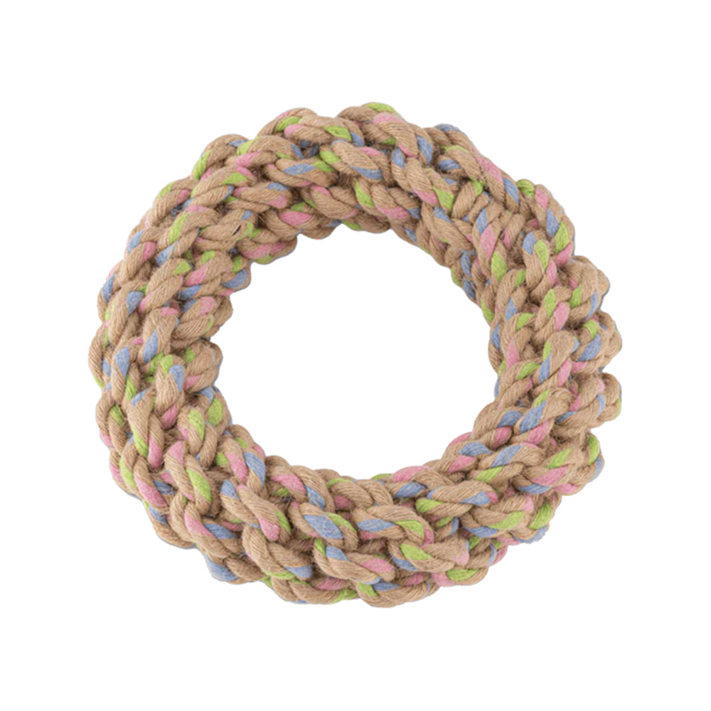 Das Seilspielzeug von Beco für deinen Hund aus Hanf und Baumwolle.