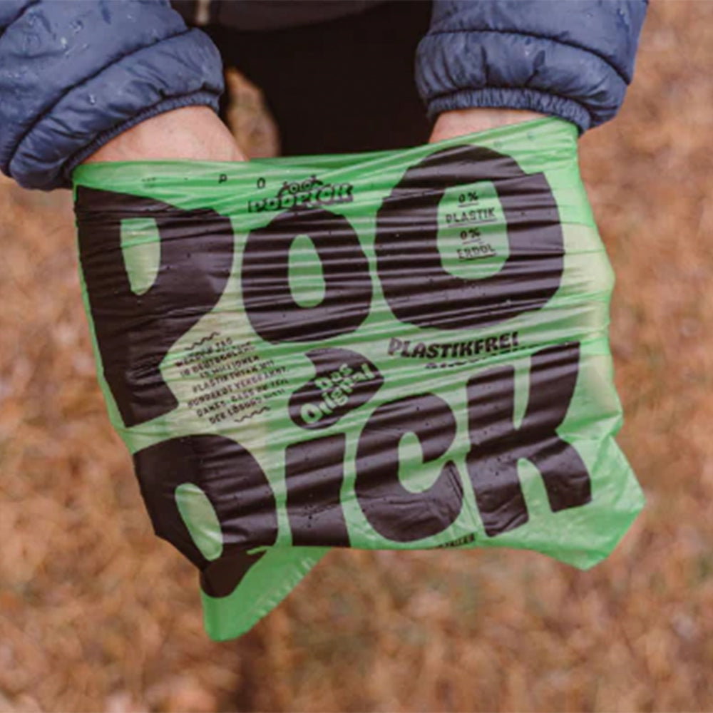 Plastikfreier Hundekotbeutel von PooPick.